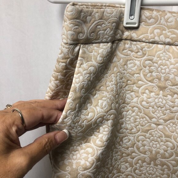 Trixie + Lulu Shorts Size 13 - 14 Brocade Floral Print High Rise Retro Style - Picture 5 of 6